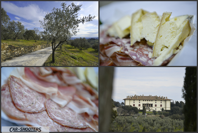 prodotti tipici toscani e la villa dei cento camini ad artimino