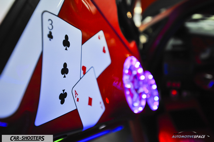 dettaglio auto tuning poker mania portiera