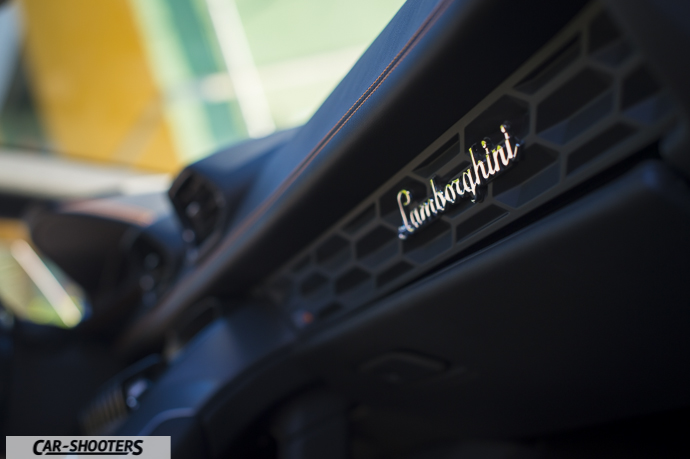 Dettaglio logo Lamborghini