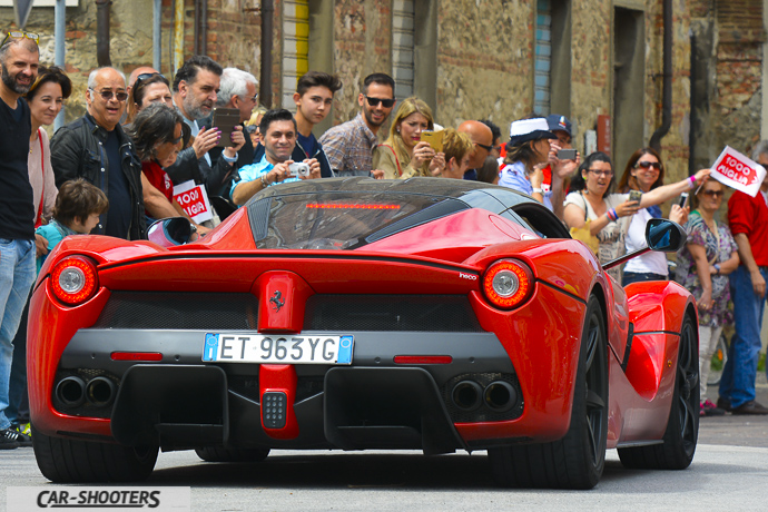 Laferrari al Ferrari Tribute for Millemiglia a Cascina