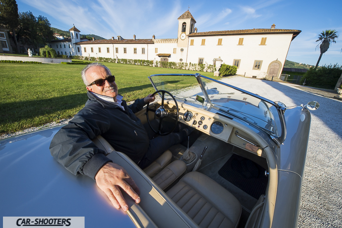 Jaguar XK120 e alfredo presidente veteran club pistoia