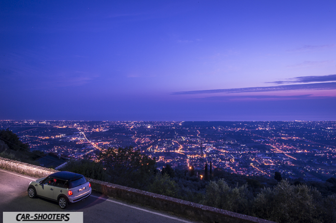 MINI COOPER S CAPRIGLIA PANORAMA NOTTURNO