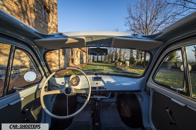 Nuova Fiat 500 D interni