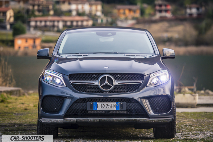 Frontale Mercedes-Benz GLE Coupé 4MATIC