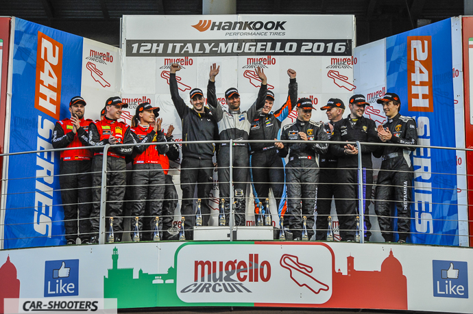 12h Mugello 2016 podium