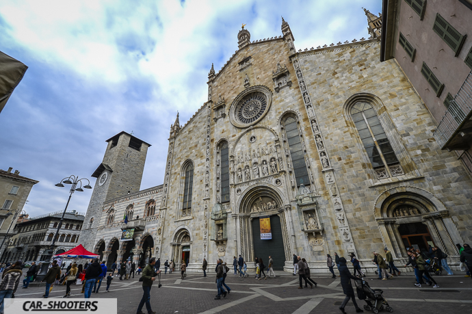 Duomo di Como, vista della facciata