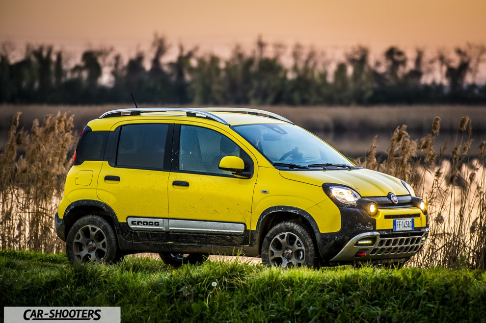 Fiat Panda 4X4 Cross Prova su Strada