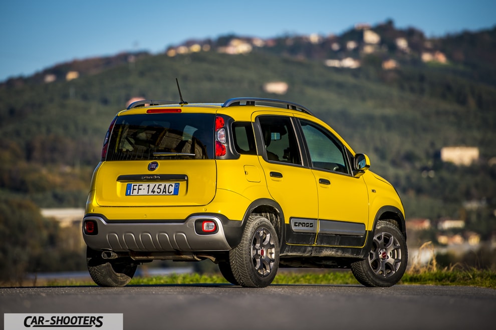 Fiat Panda 4X4 Cross Prova su Strada