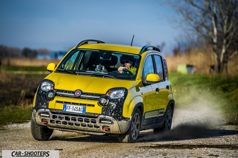 Fiat Panda 4X4 Cross Prova su Strada