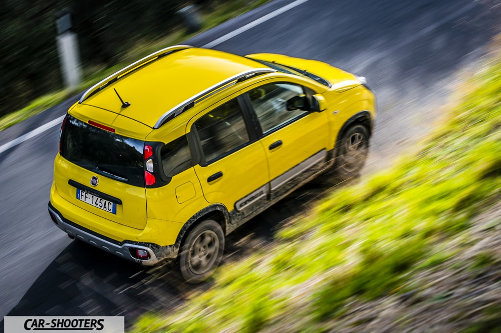 Fiat Panda 4X4 Cross Prova su Strada