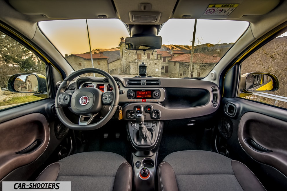 Fiat Panda 4X4 Cross Prova su Strada