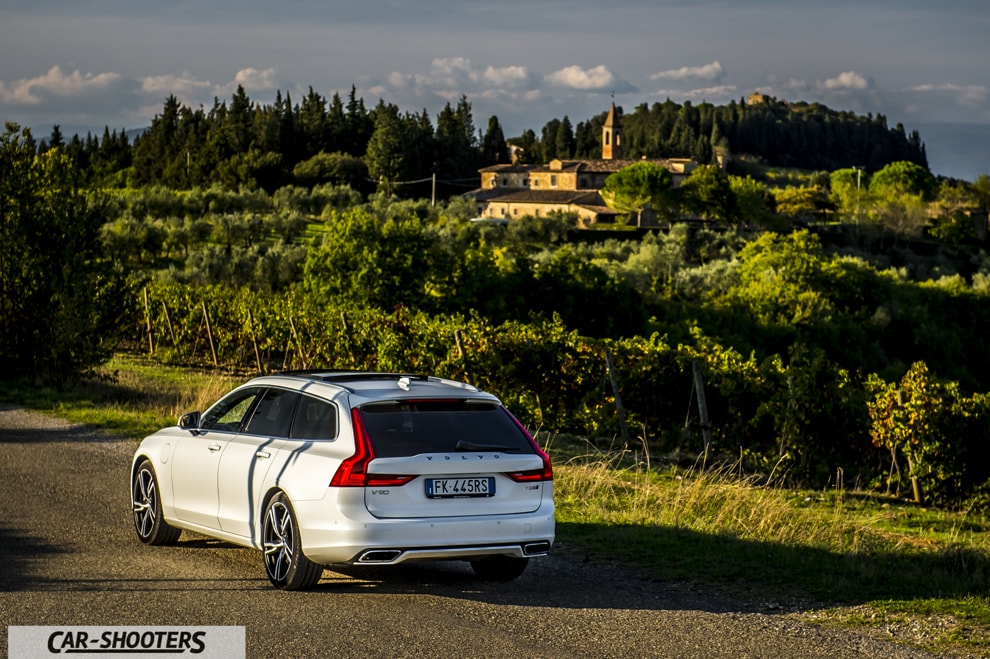 Volvo V90 T8 Prova Su Strada