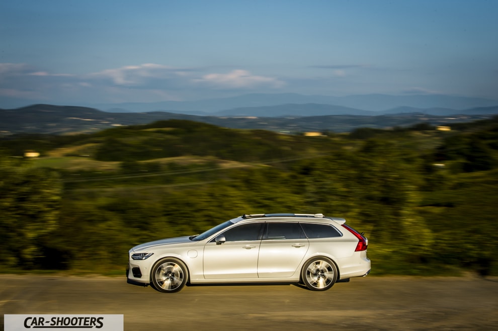 Volvo V90 T8 Prova Su Strada