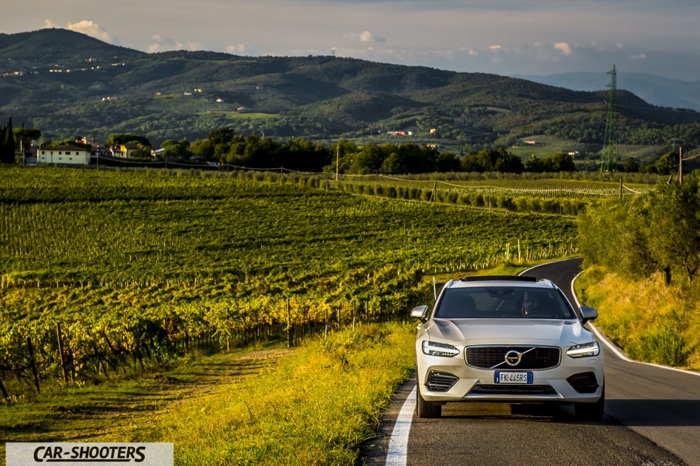 Volvo V90 T8 Prova Su Strada