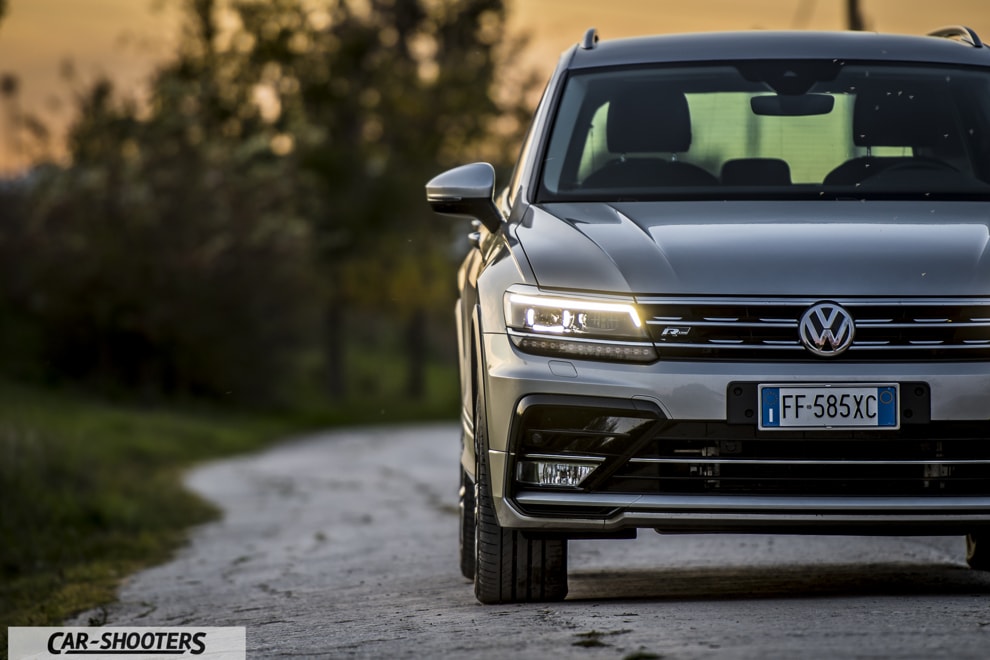 VOLKSWAGEN TIGUAN PROVA SU STRADA