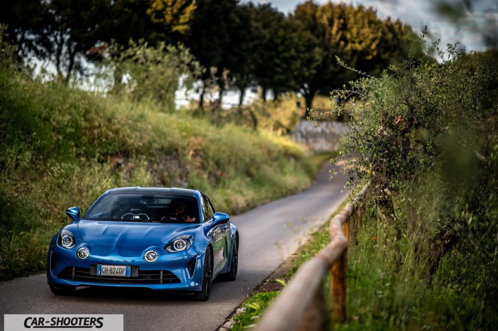 Alpine A110 Prova su Strada