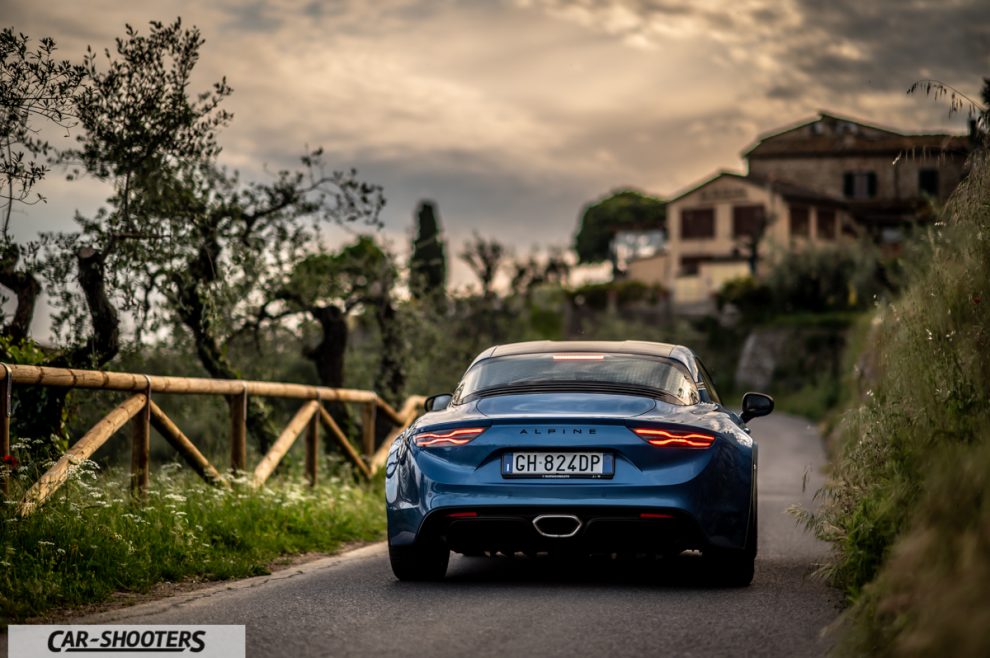 Alpine A110 Prova su Strada