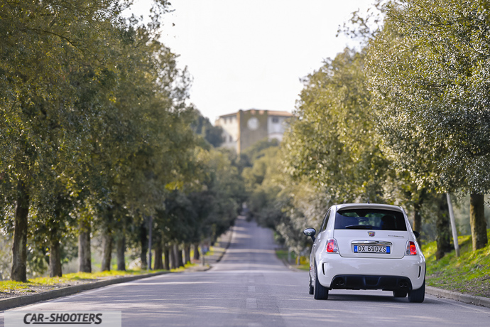 metodo brenizer per questa foto della cinquecento abarth esseesse ad artimino