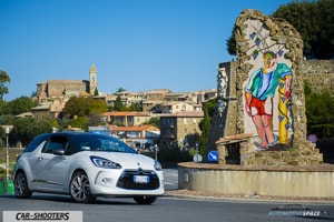 i dintorni di siena e la citroen ds3