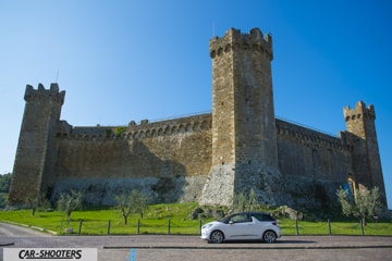 citroen ds3 nei dintorni di siena