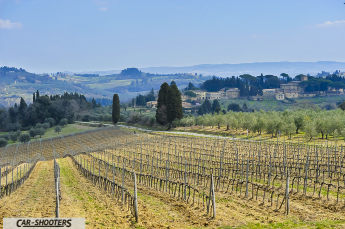 lo stupendo panorama dalla cappella di semifonte