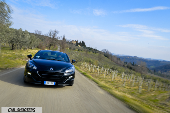 la via di polvereto e la peugeot rcz thp 200