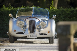Jaguar XK120 frontale