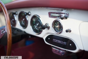 porsche 356 dettaglio dashboard