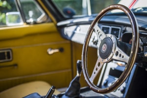 MG B GT SESTO FIORETINO VILLA STANLEY INTERNI
