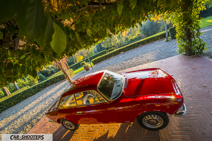 Alfa Romeo Giulia GT Junior vista da punto alto