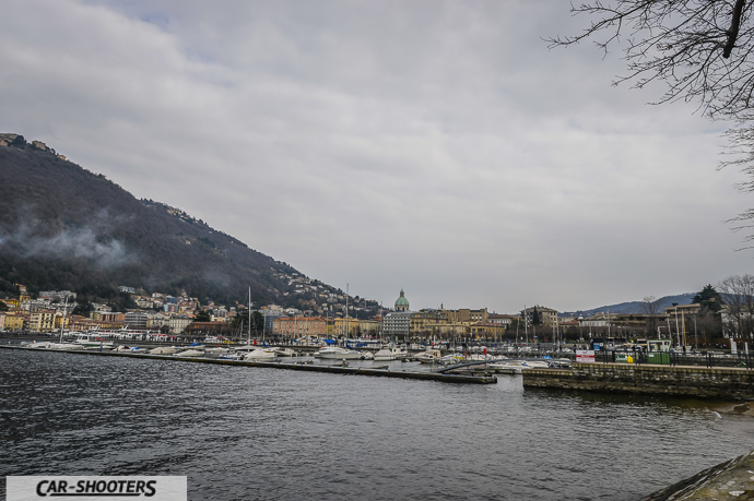 Vista di Como dal molo