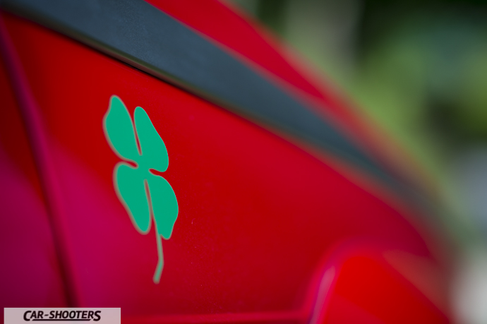 Alfa Romeo 75 logo quadrifoglio