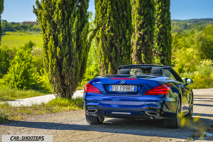 Mercedes-Benz SL400 posteriore