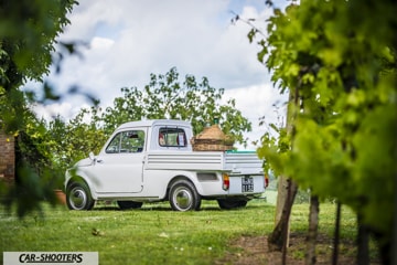 Fiat 500 Camioncino posteriore in vigna