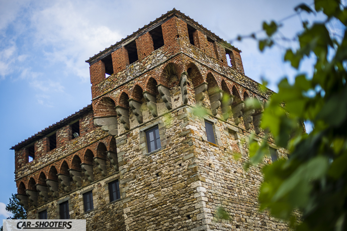 Castello vicino Firenze nel Mugello