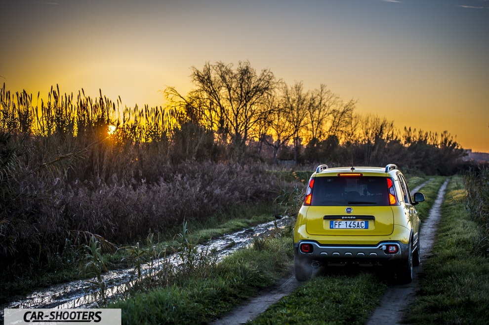 Fiat Panda 4X4 Cross Prova su Strada