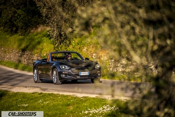 Fiat 124 Spider Prova su Strada