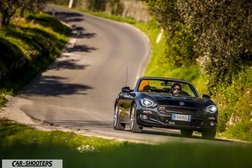 Fiat 124 Spider Prova su Strada