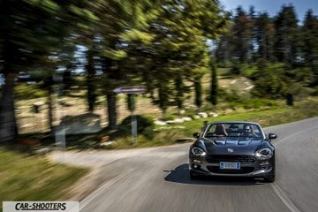 Fiat 124 Spider Prova su Strada