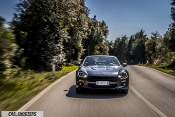 Fiat 124 Spider Prova su Strada