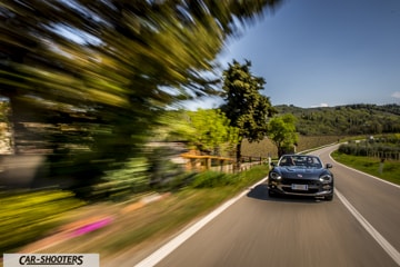 Fiat 124 Spider Prova su Strada