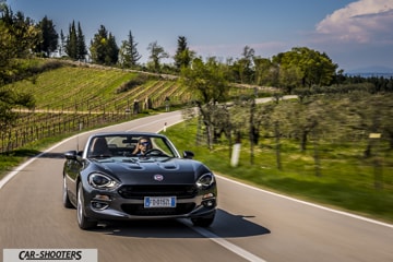 Fiat 124 Spider Prova su Strada