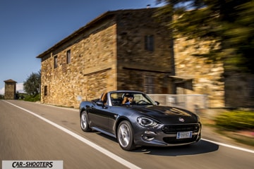 Fiat 124 Spider Prova su Strada