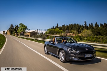 Fiat 124 Spider Prova su Strada