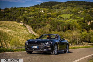 Fiat 124 Spider Prova su Strada