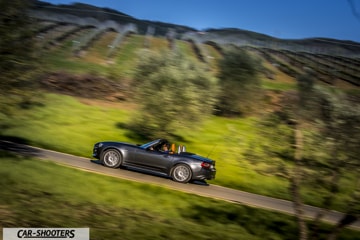 Fiat 124 Spider Prova su Strada