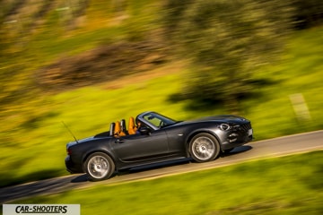 Fiat 124 Spider Prova su Strada