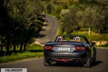 Fiat 124 Spider Prova su Strada