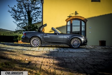 Fiat 124 Spider Prova su Strada