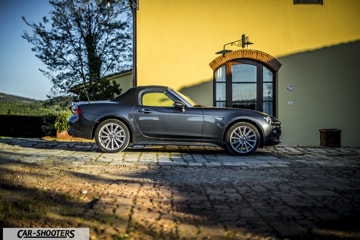 Fiat 124 Spider Prova su Strada